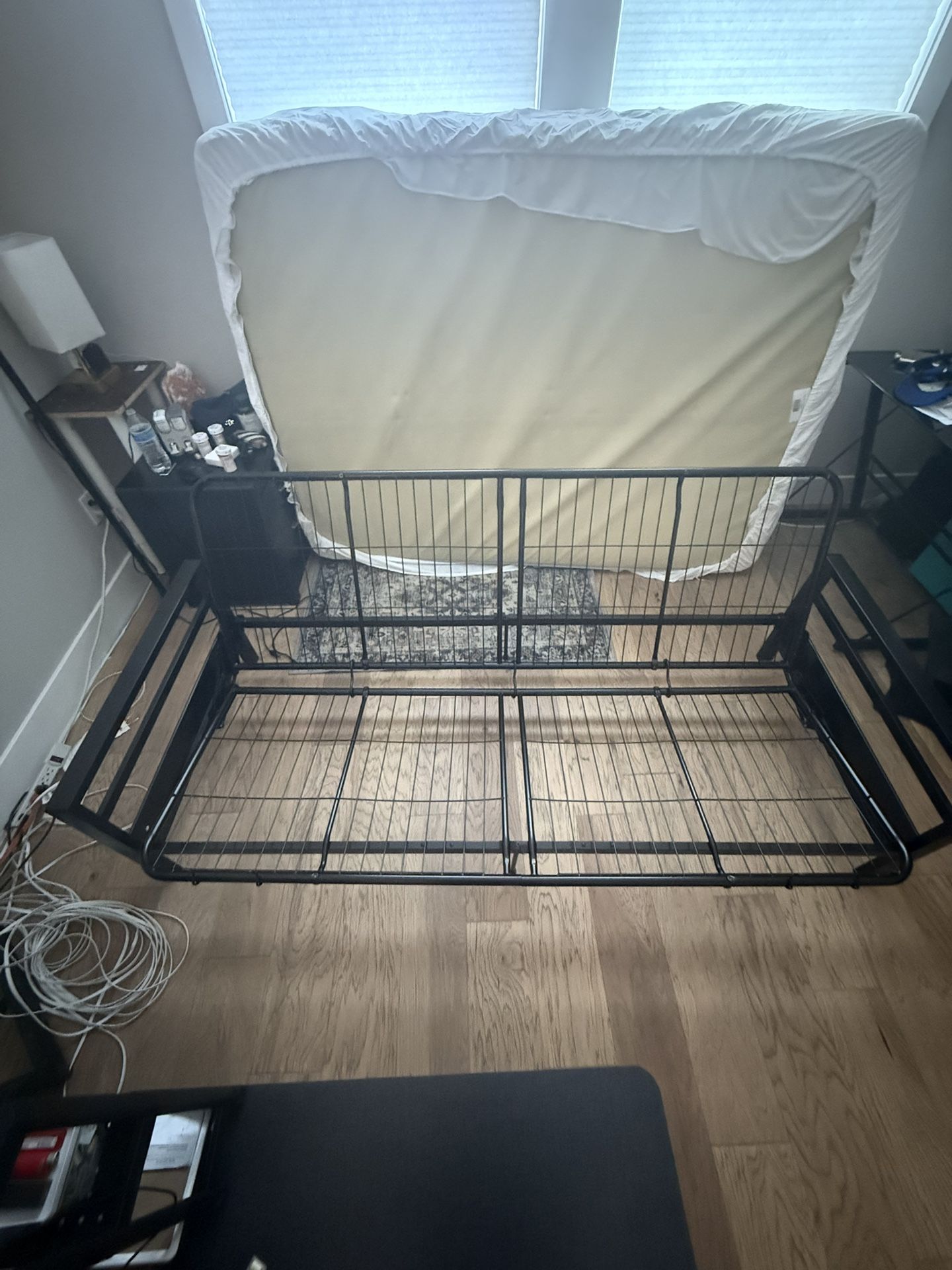 DHP Mabel Metal Futon Frame - Full Sized mattress Bed Frame