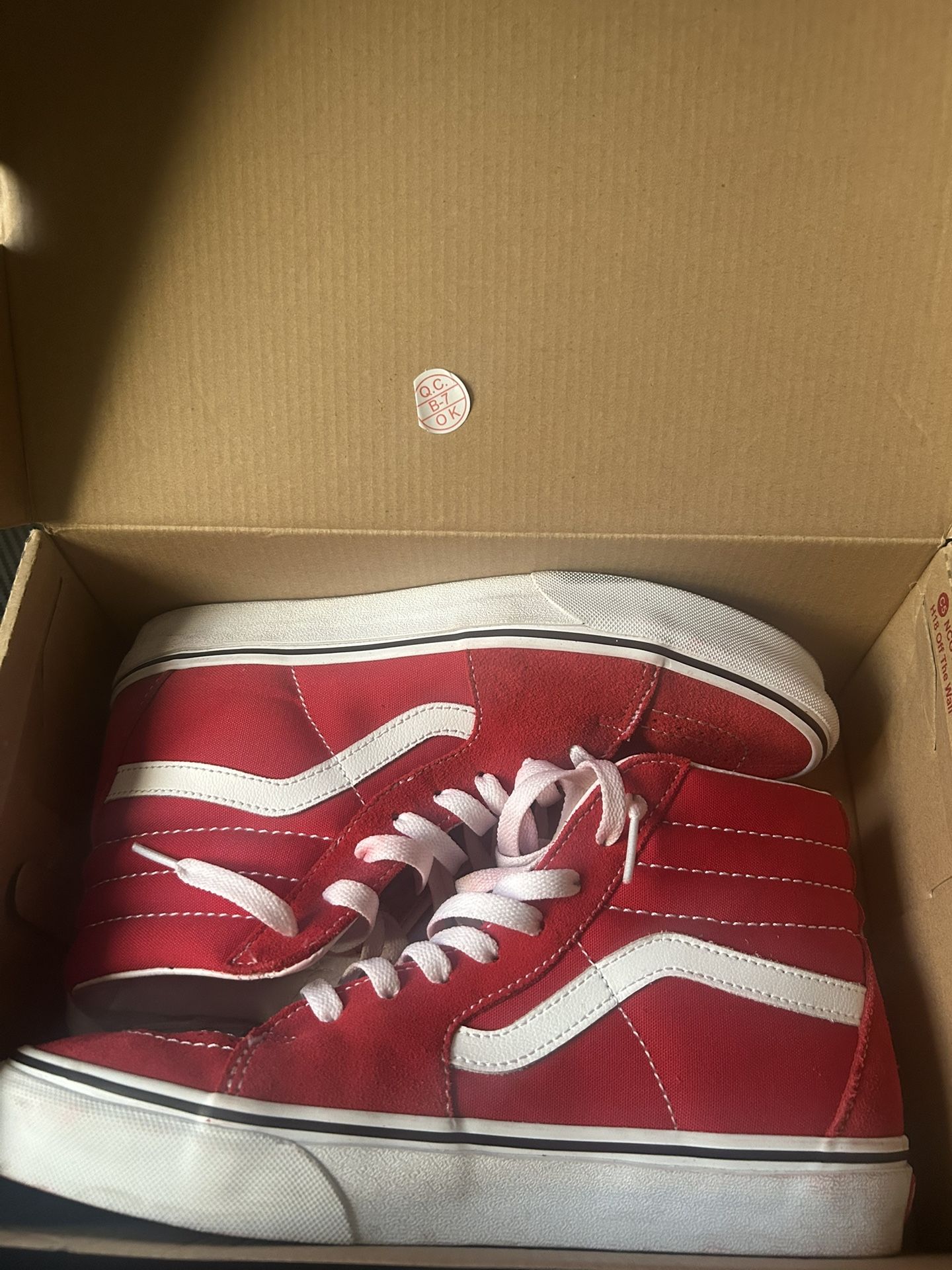 Vans SK8-Hi Reissue Racing Red/True White