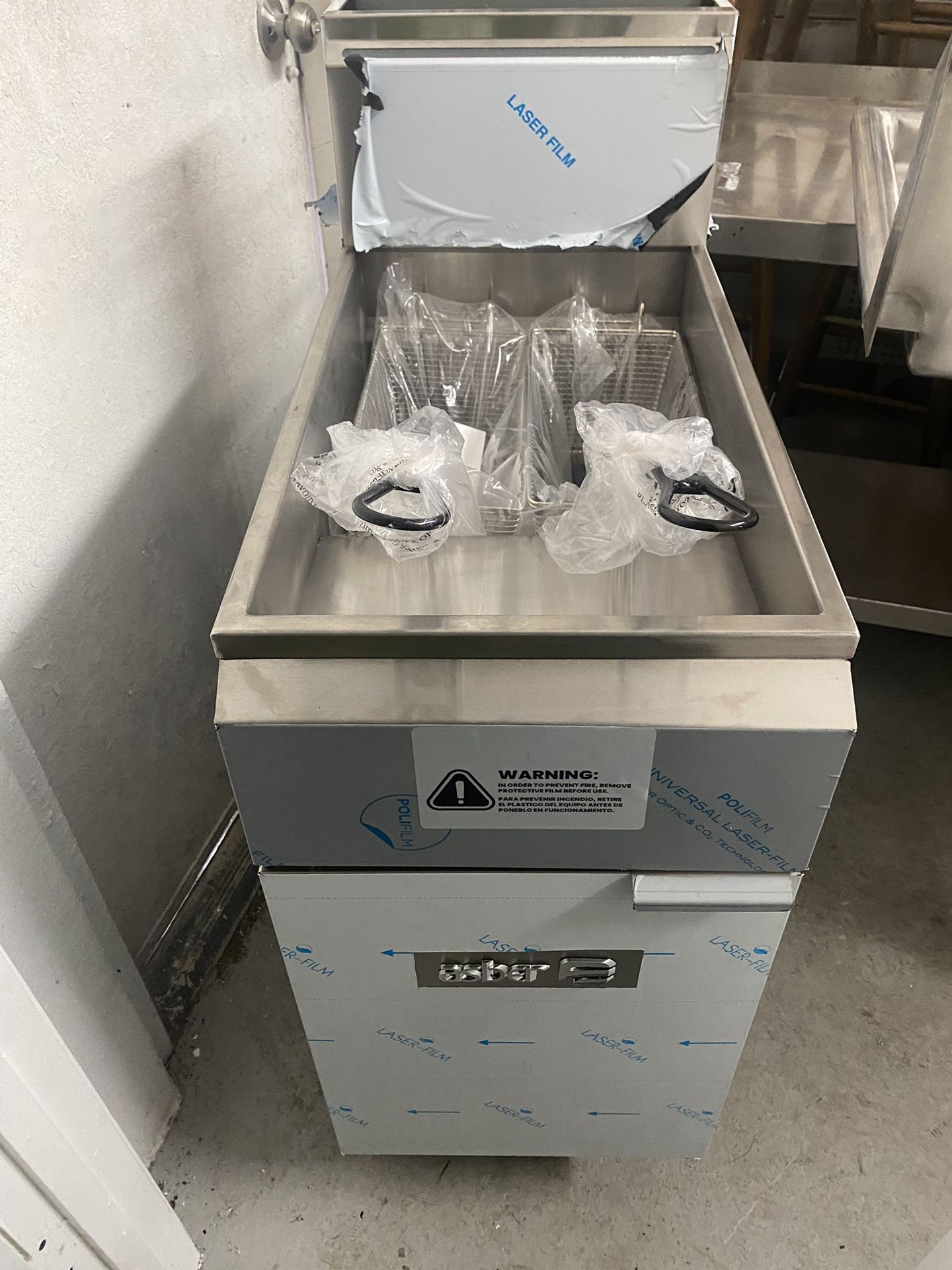 40 Pound Gas Fryer