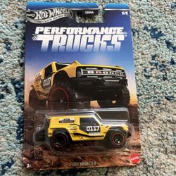 Hot Wheels Silver Series Performance Trucks 5/5 Ford Bronco 