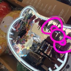 Hello Kitty Neon Light Up Mirror 