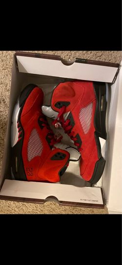 Air Jordan 5 Retro “Raging Bull”, Size 13, Used, No box