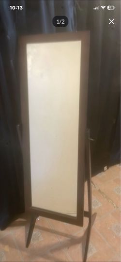 Vintage stand up mirror