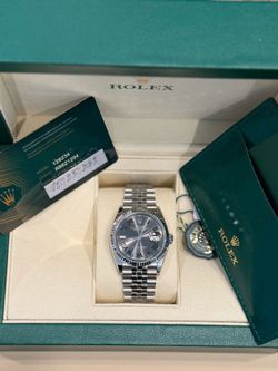 Rolex Date Just 36MM Wimbledon Unisex