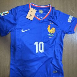 France Mbappe #10 Soccer Jersey Small Nike New