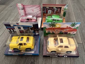 Chevron Vintage Cars Techron Collectibles all 4 cars for 40 dollars brand new !