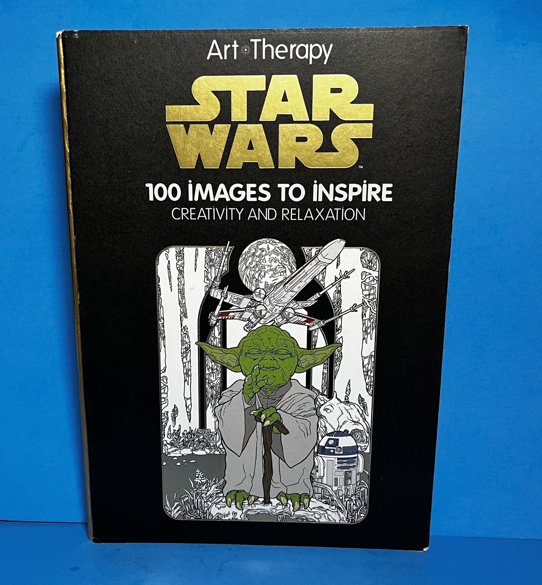 Star Wars Art Therapy Coloring Book – 100 Images – Disney 2015 – Yoda Vader