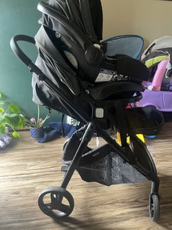 Graco black stroller