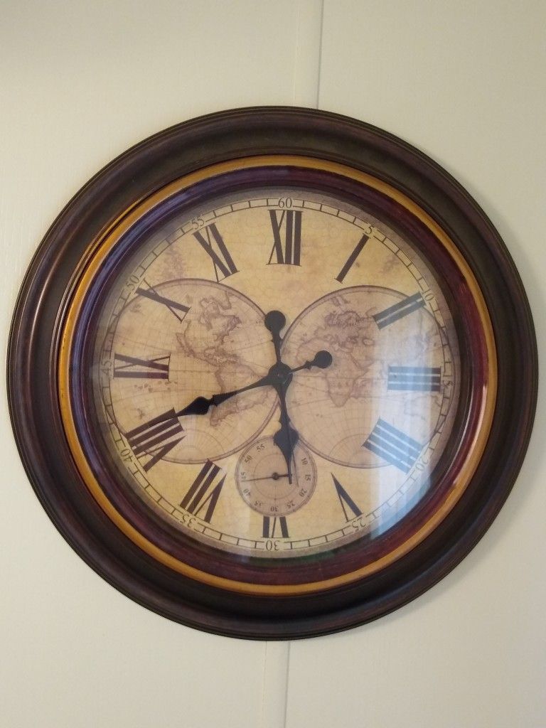 23" Large Decorative Clock