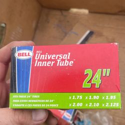 bicycle inner tubes. 