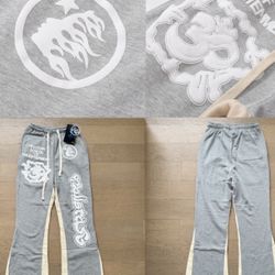 graphic star sweatpants – size medium