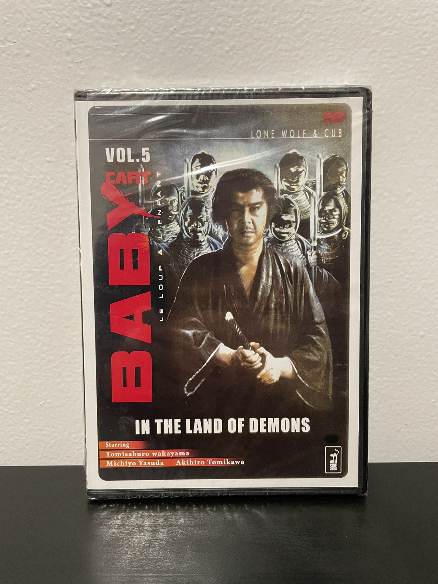 Lone Wolf & Cub 5 Baby Cart Land Of Demons DVD Movie NEW SEALED Martial Arts