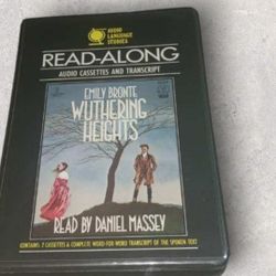 "Wuthering Heights" by Emily Bronte Audio Cassettes and Transcript read by Daniel Massey