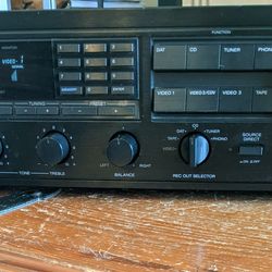 Sony ES Receiver + Bose Bookshelf Speakers