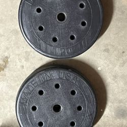 Two 20 Lb Weights 