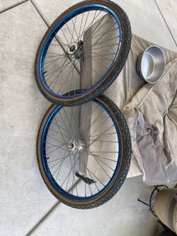 26” Sun Metal Inc Bmx/cruiser Wheels