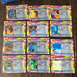 1999 Pokémon: The First Movie trading cards "Mewtwo Strikes Back"