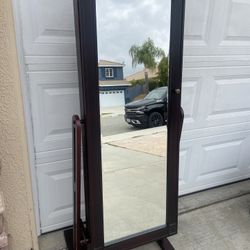 Jewelry Holder  Mirror 