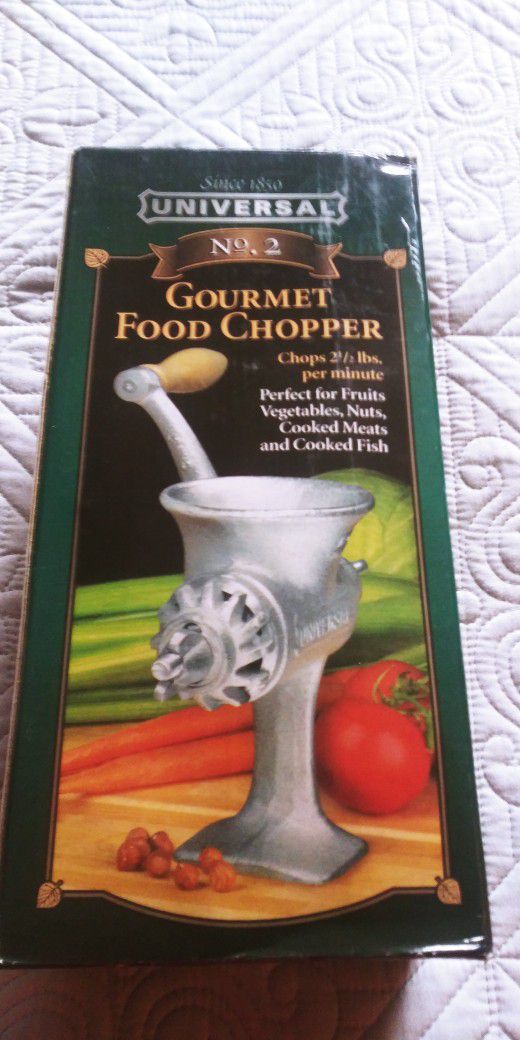 New , Gourmet Food Chopper- Great For Kitchen Decoration