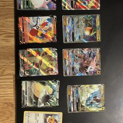 Pokémon Card Lot - GX, V, VMAX Cards
