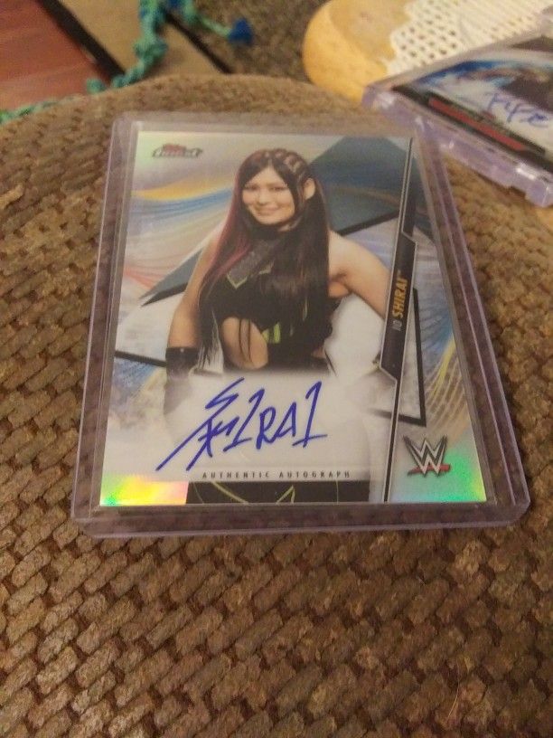 TOPPS FINEST IO SKY 2020 AUTOGRAPH CARD