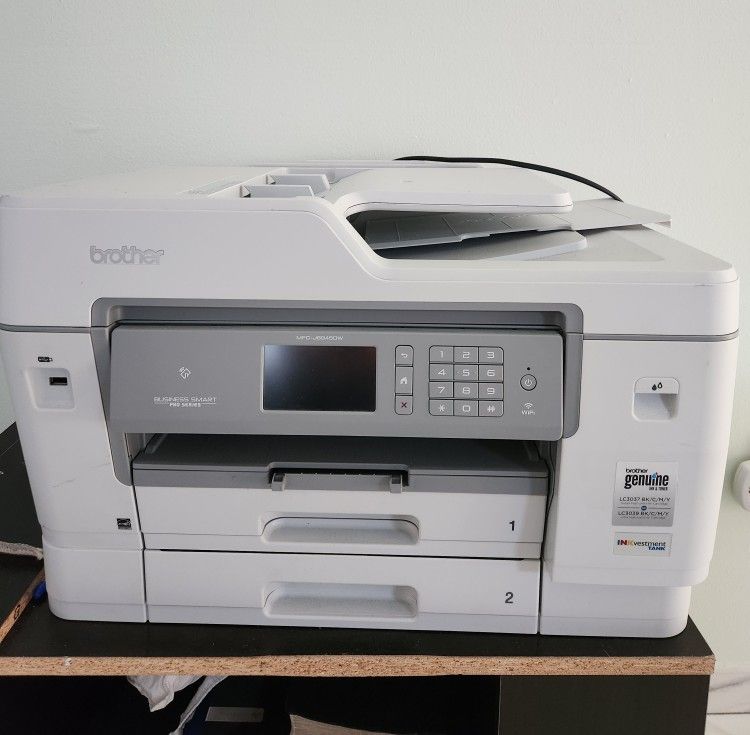 Printer ALL IN ONE BROTHER  MFC-J6945DW Ink Used Like New