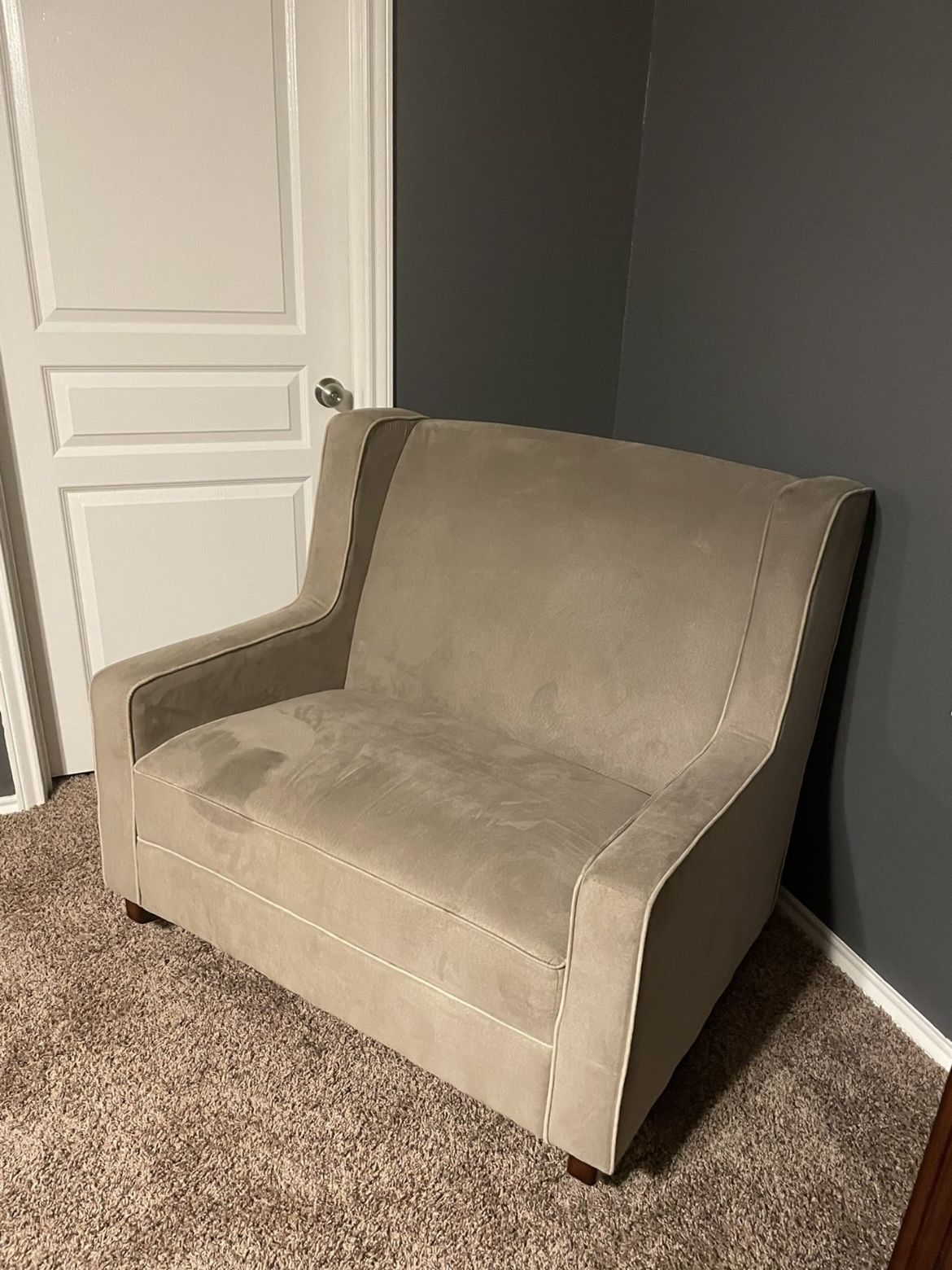 Baby Relax Hadley Double Rocker Chair, Baby Nursery Furniture, Taupe