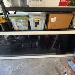 Impact sliding door set with screen