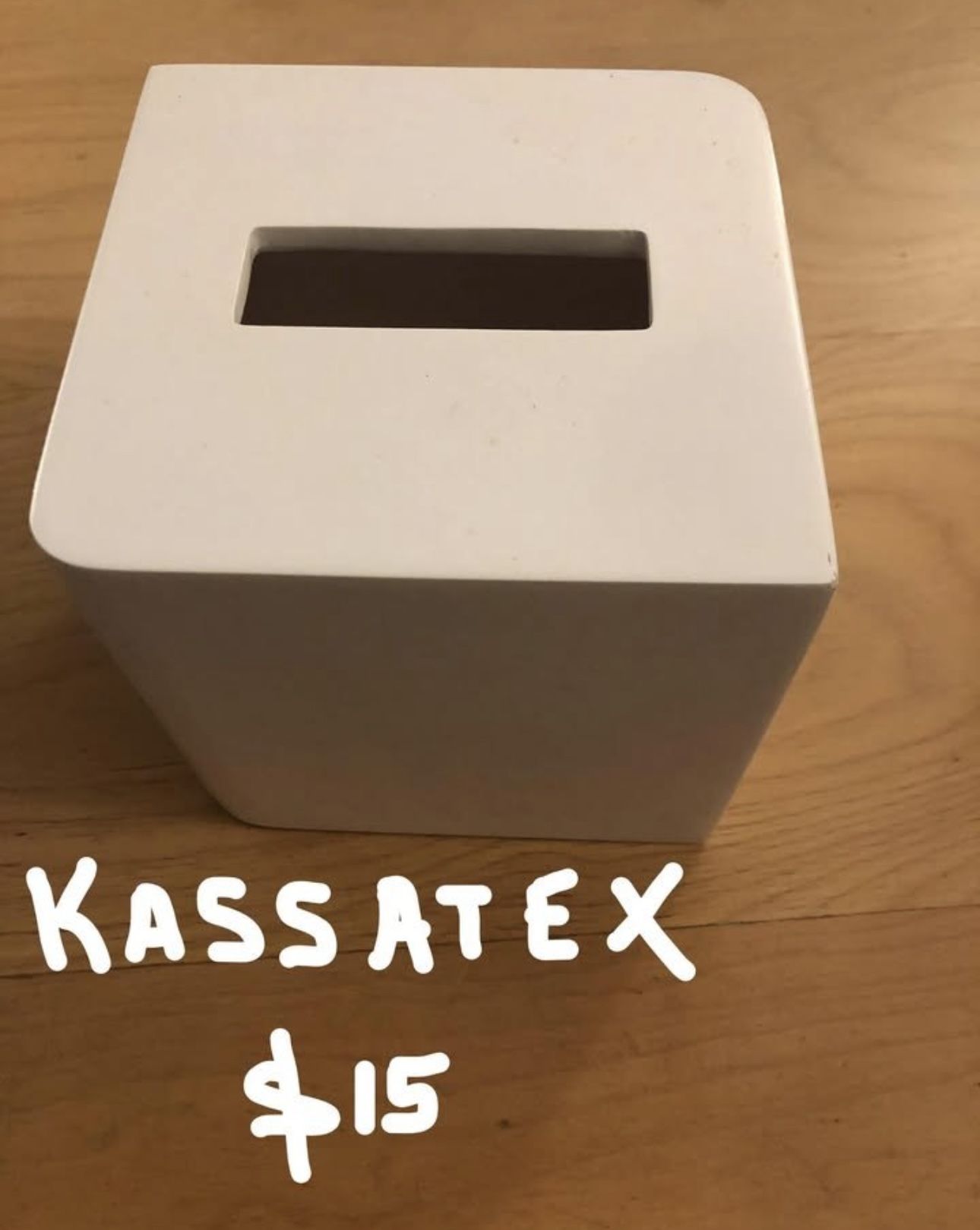 kassatex tissue box cover