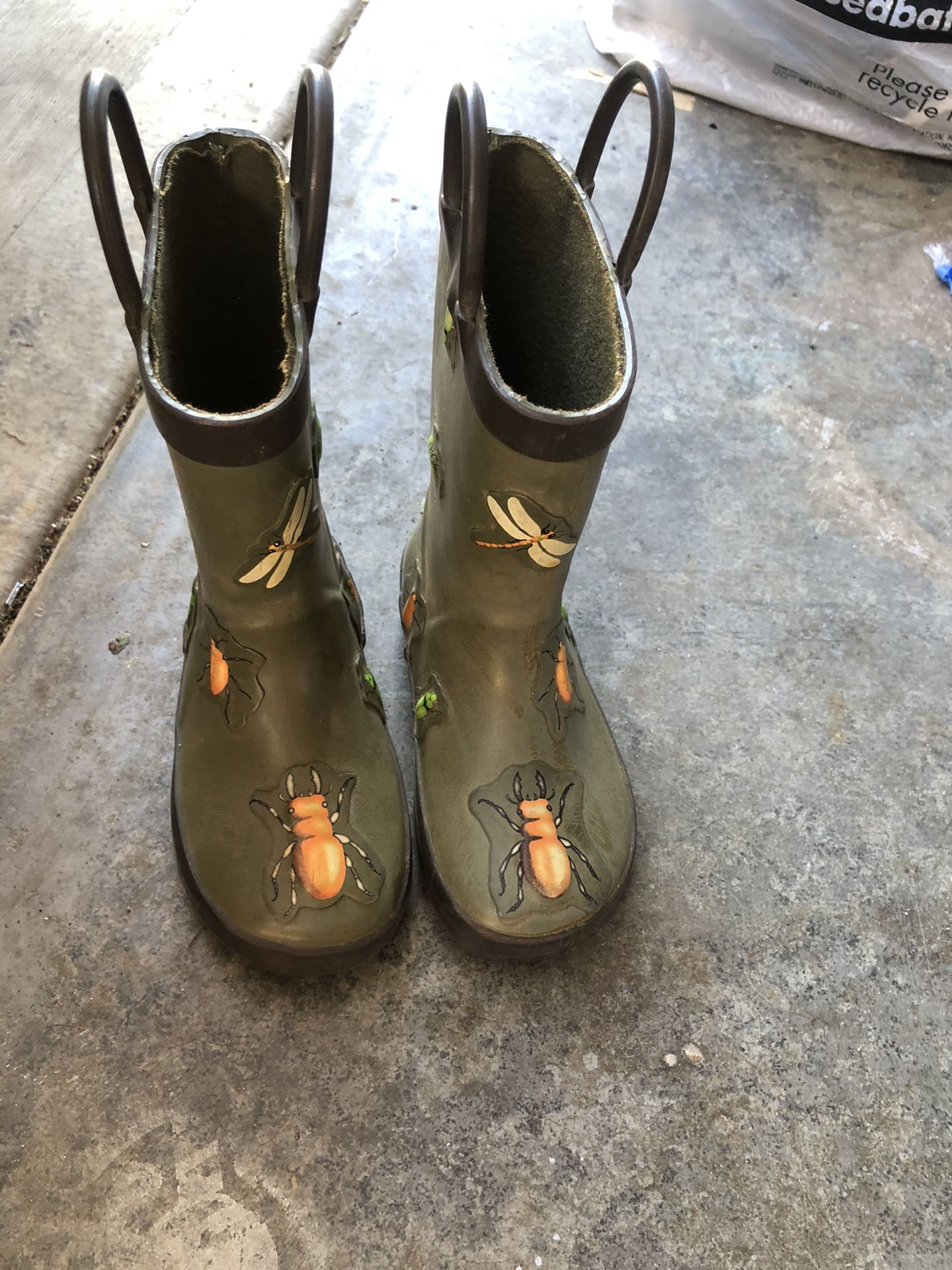 Rain boots 7-8 td