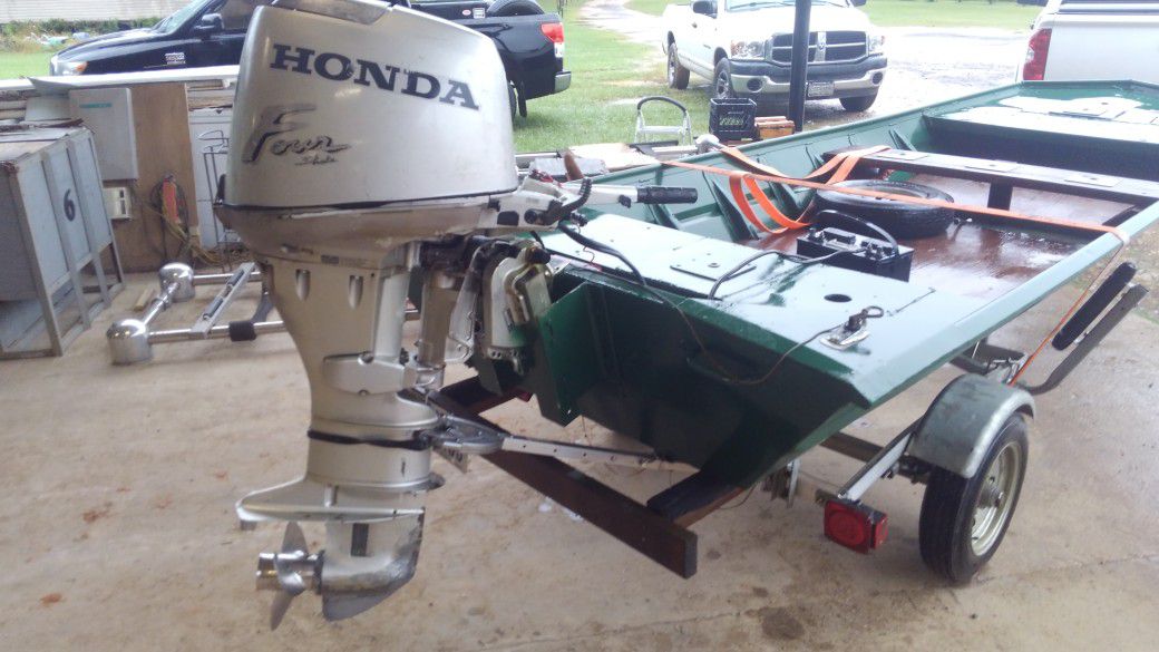 Honda 30 tiller outboard