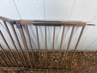Metal Gate Halloween prop