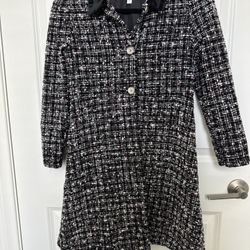 Purple Rose Quilted Style Shimmery Youth Girl’s 16 Year Old Dress Coat