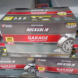 20x Rock Solid Garage Flooring Epoxy Kit