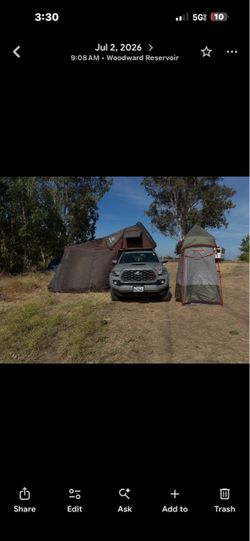 Rooftop Tent with Annex Room