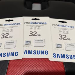 Samsung PRO Endurance 32GB MicroSDXC Memory Cards