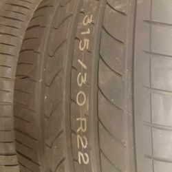 Tires 315 -R22 Never Been Mounted On A Rim Asking $600.00 For All 4