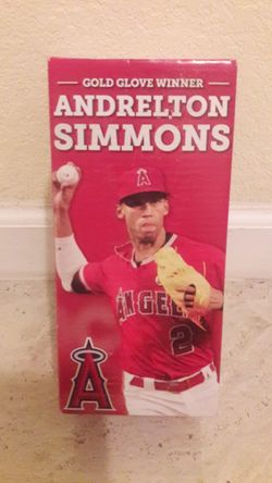 Brand New MIB Andrelton Simmons Bobblehead