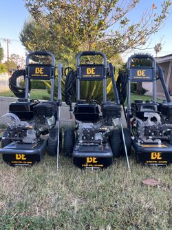 3400 psi BE Power Equipment Cold Water Gas
Pressure Washer with PowerEase..3400 psi