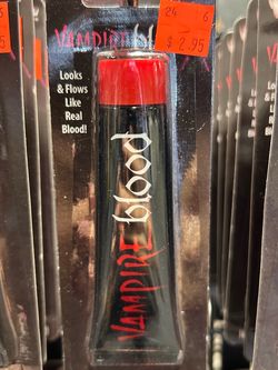 Vampire Blood Costume Makeup Tube