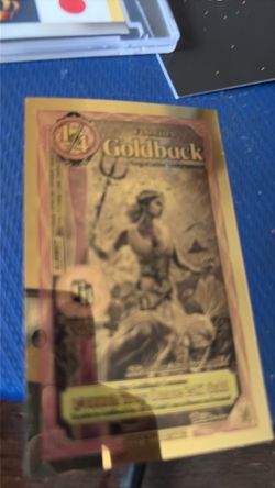 Goldback currency