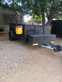 5 X 10 Trailer With Heavy Duty Ramp