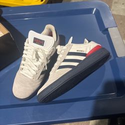 Adidas Busenitz White Collegiate Navy Red GY3650 Men's Size 7 Skate Shoes