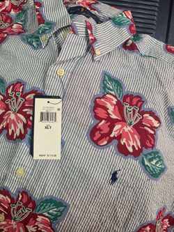 Brand new polo shirts sizes are mentioned on the tags