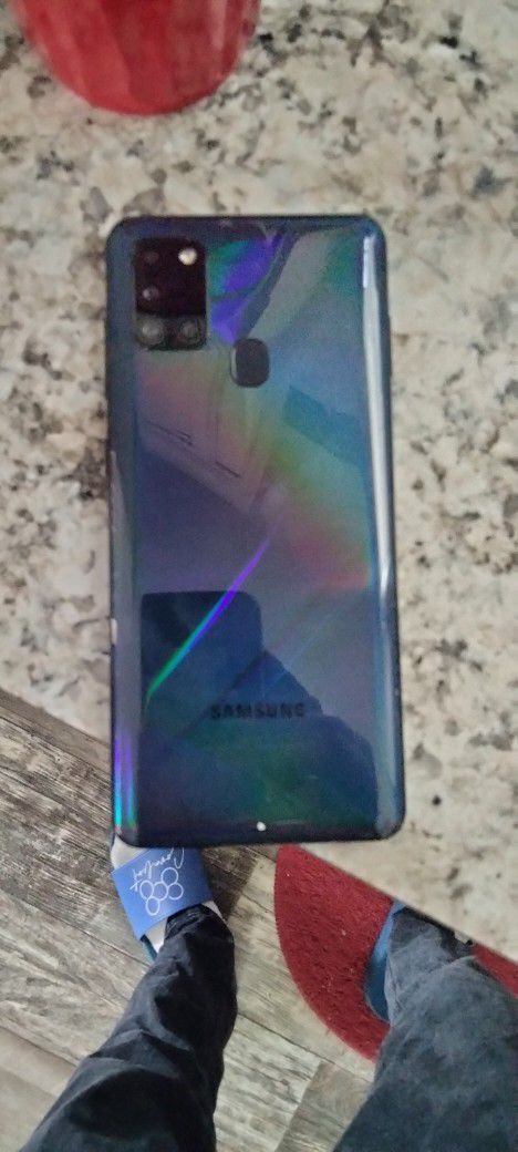 Galaxy A21s Screen Not Cracked Just The Screen Protector