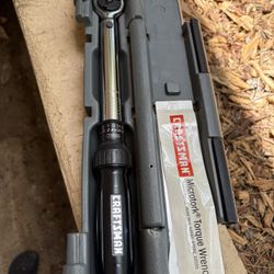 Craftsman Microtork Torque Wrench 