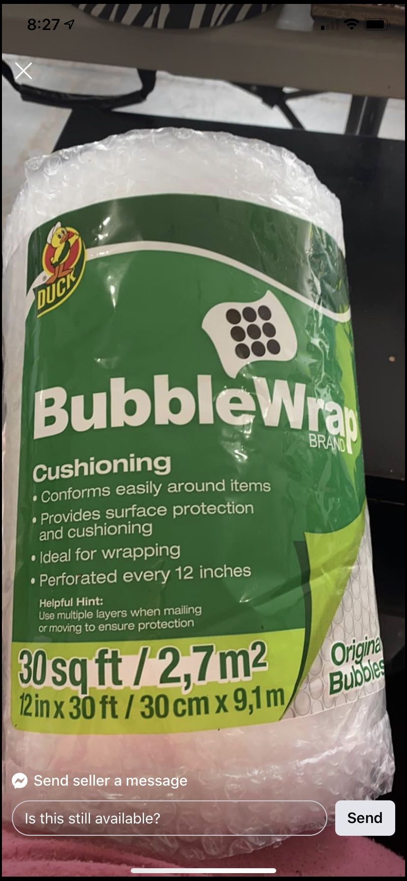 Bubble wrap