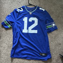 Seahawks fan jersey