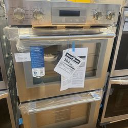 Thermador 30” double wall oven electric 