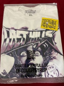 Cough syrup ￼shirt
